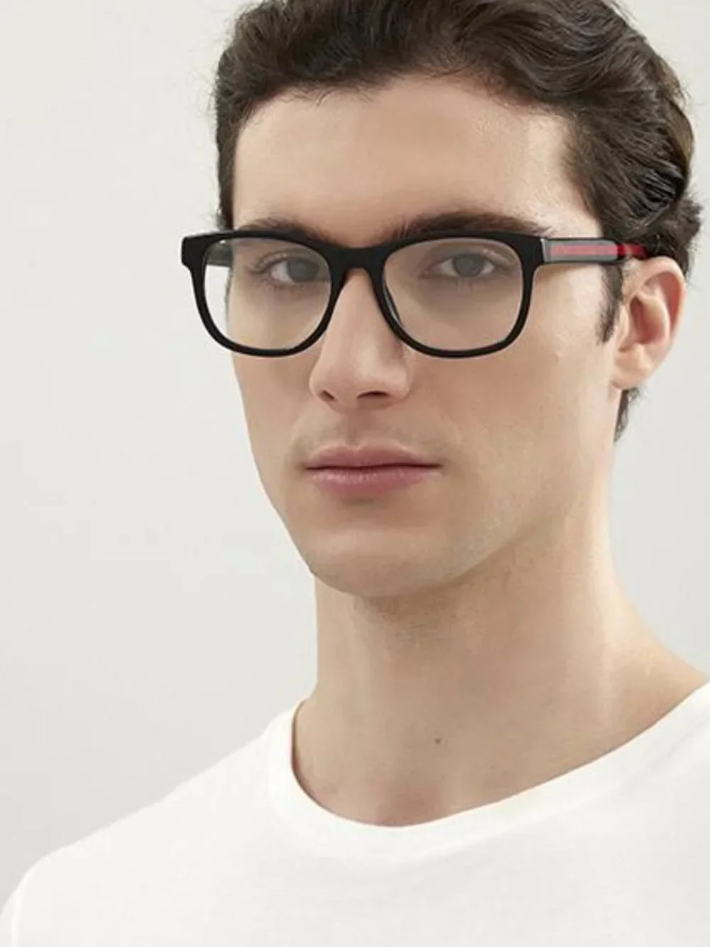 Gucci GG0004ON 001 Square Eyeglasses 53mm - Black